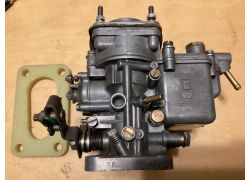 WEBER 28/36 DCB 9 (DCD) Virityskaasutin + 1/2" eristystiiviste, erittäin hyväkuntoinen