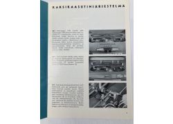 VIHKONEN VW kaksikaasutinjärjestelmän, 1963, 8 sivua