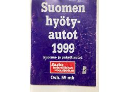 VIHKO Suomen hyötyajoneuvot 1999, 70 sivua, tekniset tiedot