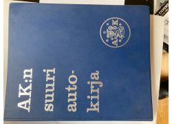 KIRJA AK:n suuri autokirja, 1962, 400 sivua
