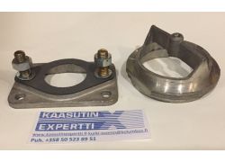 AL-412 Adaptor plate + air cleaner adaptor, to install Solex-, Caresa-, Weber carburetter toDatsun-Nissan 100-120-150