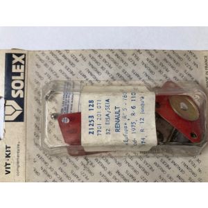 SX-VIT KIT-21253.128 Täydennyssarja SOLEX EISA,SEIA RENAULT R5,R6,R12