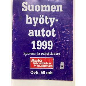 VIHKO Suomen hyötyajoneuvot 1999, 70 sivua, tekniset tiedot