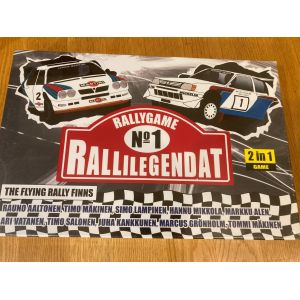 Rallilegendat No1 Rallygame lautapeli