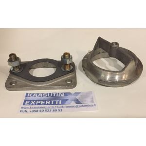 AL-412 Adaptor plate + air cleaner adaptor, to install Solex-, Caresa-, Weber carburetter toDatsun-Nissan 100-120-150