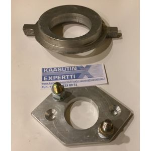 AL-745 Adaptor plate + air cleaner adaptor to install Solex / Weber > Pierburg 1B