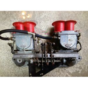 2 x SOLEX 40 CCI + imusarja FORD Escort RS Gr 1