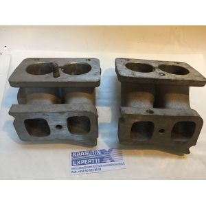 Intake manifold, Toyota 18R for 2 x Weber DCN (DCNF)