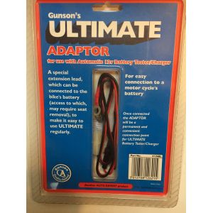 Ultimate adaptor, moottoripyörän akun latausjohtimet