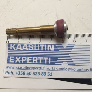 PM-550-15 Kiihdytyspumpun mäntä, NIKKI-kaasutin: Datsun, Mazda, nahka Ø 15 mm , pituus 54 mm