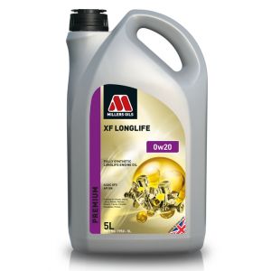 Millers Oils XF Longlife 0w20  5 L, ILSAC: GF-5, API: SN Chrysler, Honda, Lexus, Mazda, Mitsubishi, Nissan, Proton, Subaru, Suzuki and Toyota